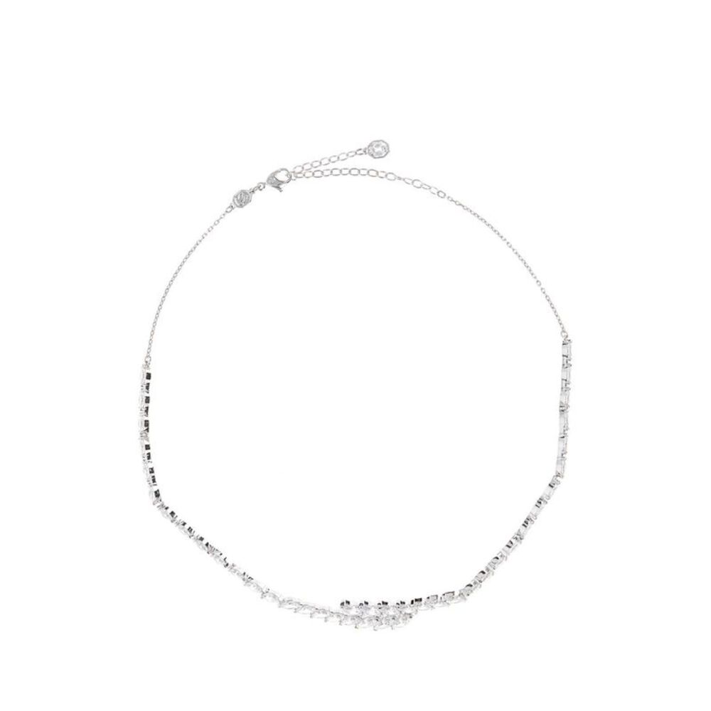 Swarovski Women Silver Metal Mesmera Necklace